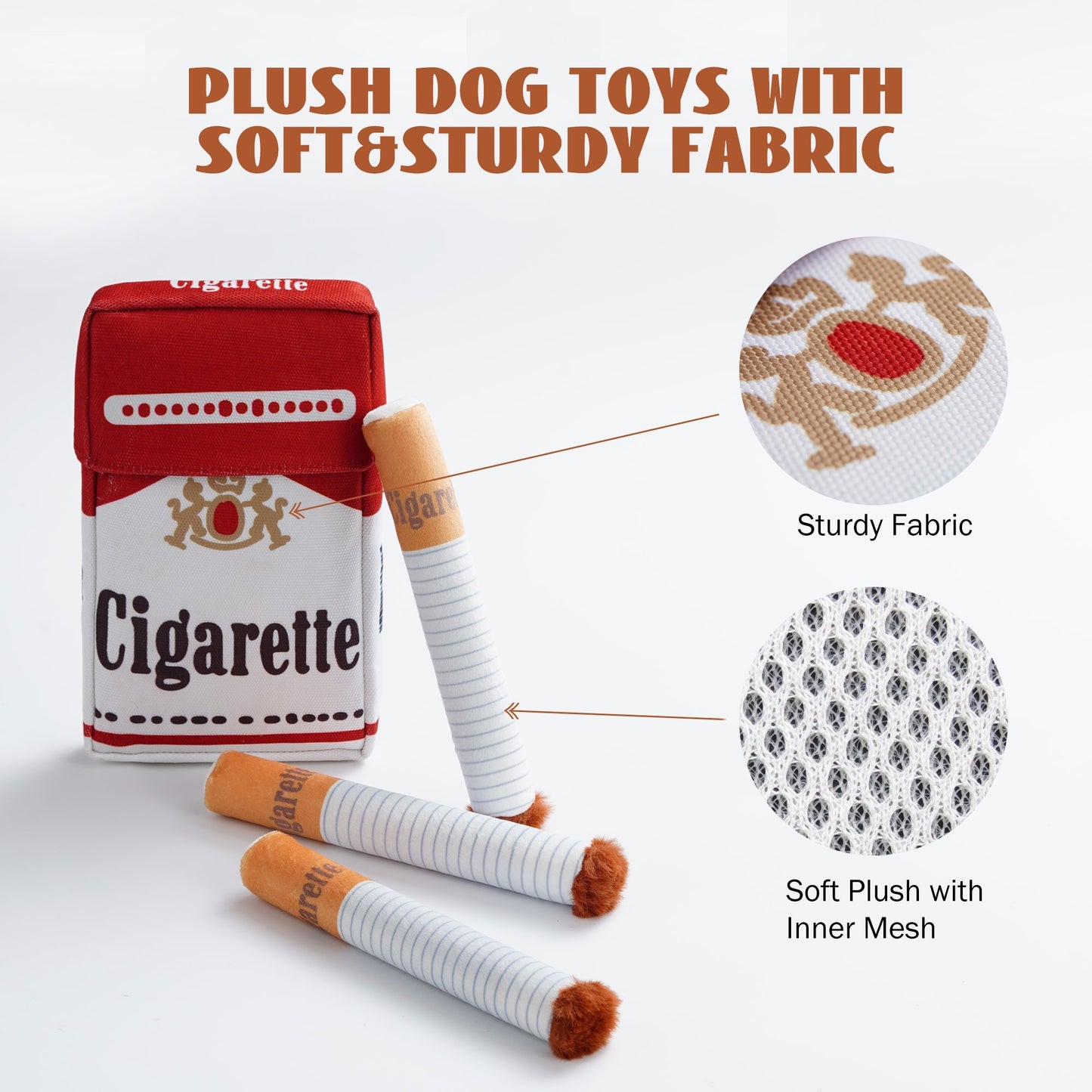 Nocciola 3 Packs Giggle Puff Stick Toys with a Box