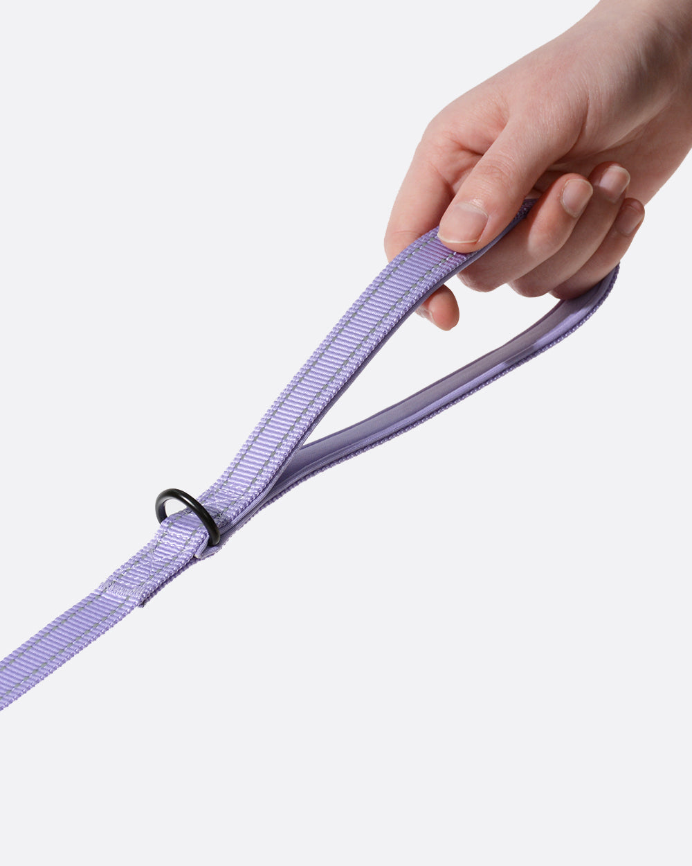 Simply Soft Reflective Dog Leash - Lavender