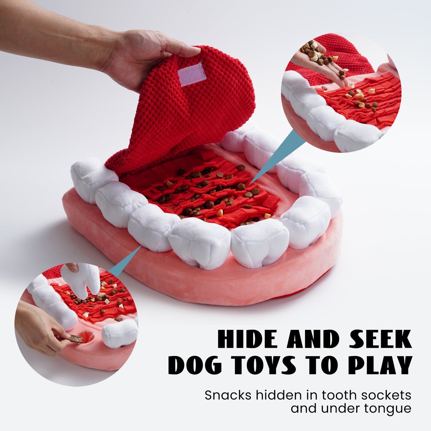 Nocciola Teeth Enrichment Puzzle Dog Toys